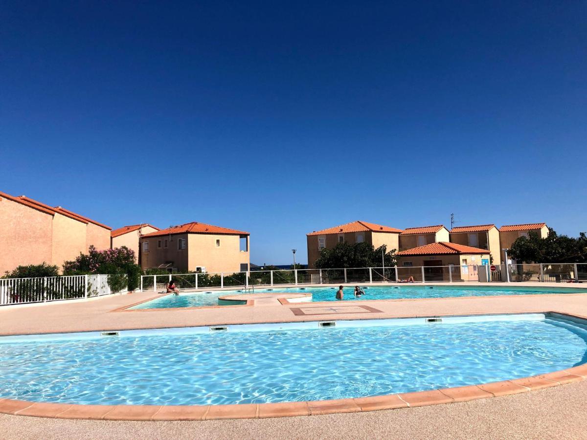 Barcaresa-Villa Sur Le Sable Vue Mer Panoramique Piscine Clim Wifi Le Barcares Exterior photo